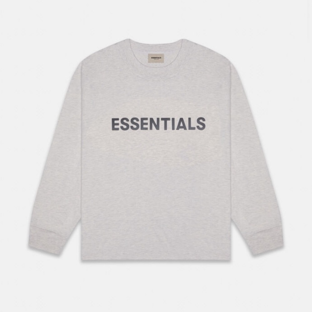 🌟NEW🌟 Fear of God Essentials Long-Sleeve oatmea